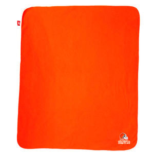 Cleveland Browns Logo Fleece Baby Blanket NFL 36x30